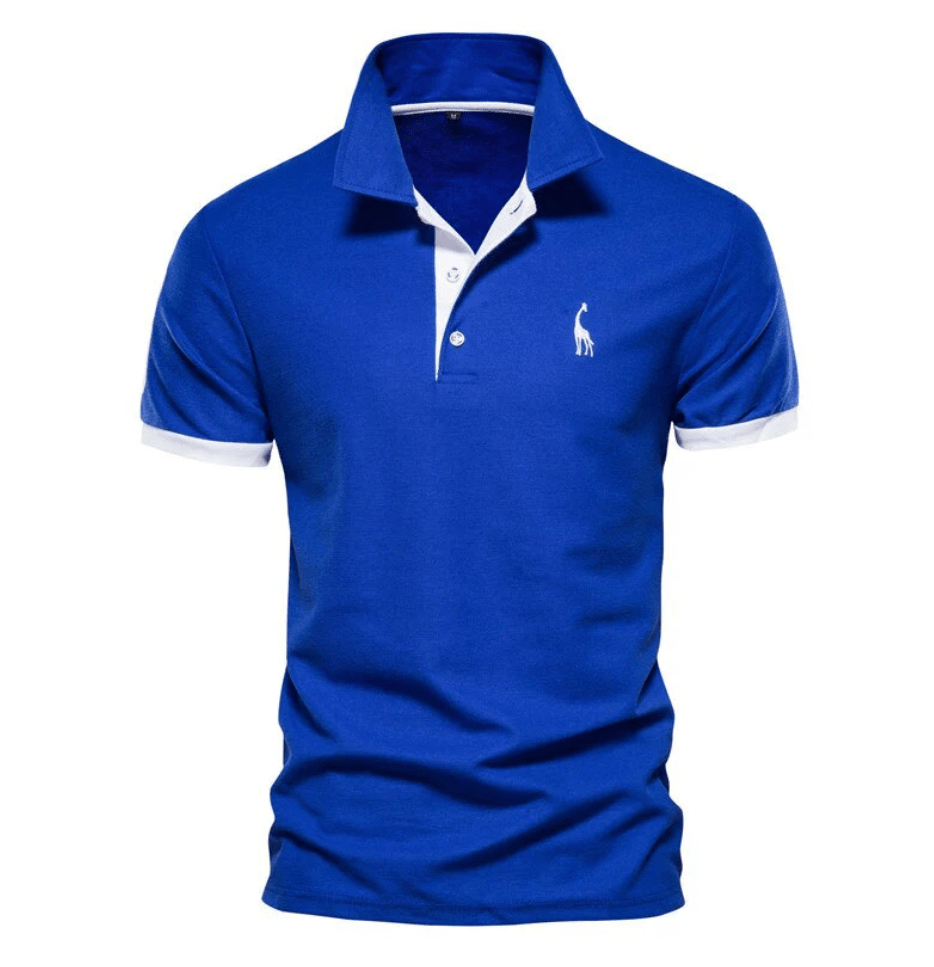 Men's Long Sleeve Polo Shirt Classic Style Casual Wear 1
