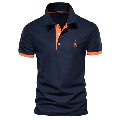 Men's Long Sleeve Polo Shirt Classic Style Casual Wear 5