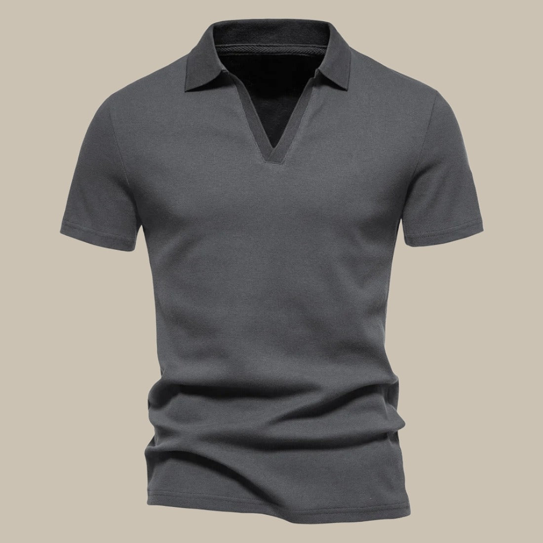 Men's Polo Shirt Short Sleeve Premium Merino Classic Fit 2