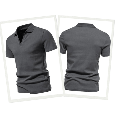 Men's Polo Shirt Short Sleeve Premium Merino Classic Fit 6