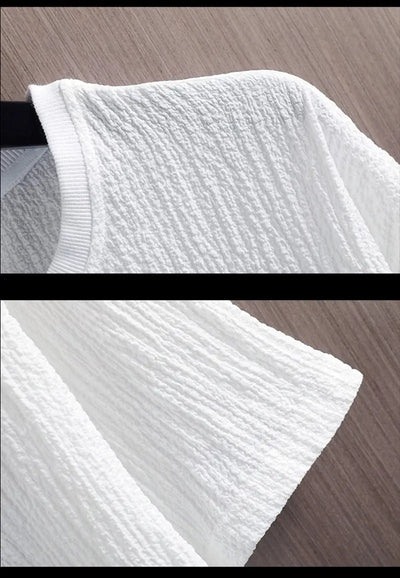 Men's T Shirt Plus Size Loose Fit Summer Casual Tee 8