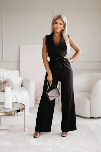 Women's Black Jumpsuit - Comfortable & Versatile Fashion Outfit 3