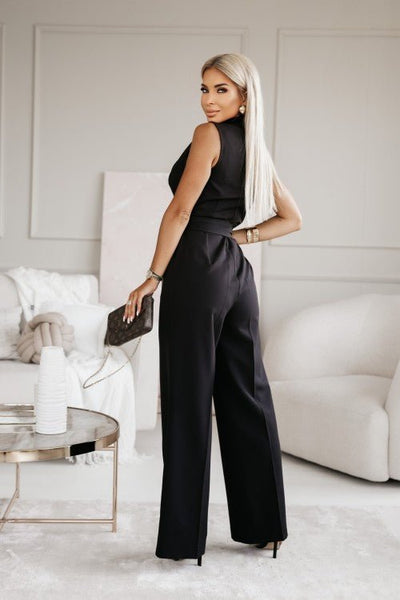 Women's Black Jumpsuit - Comfortable & Versatile Fashion Outfit 4