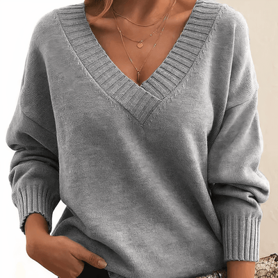 Women's Cashmere Sweater V-Neck - Luxurious Comfort and Style 4