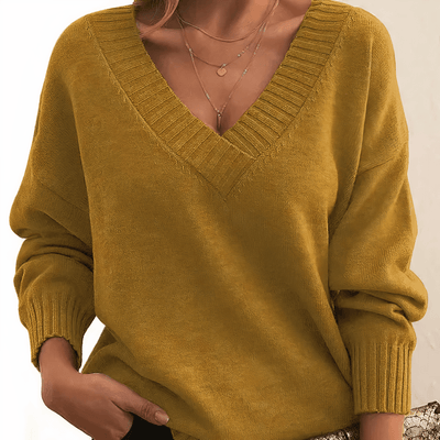 Women's Cashmere Sweater V-Neck - Luxurious Comfort and Style 5