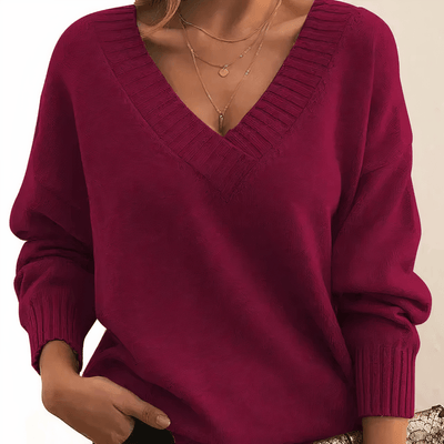 Women's Cashmere Sweater V-Neck - Luxurious Comfort and Style 6