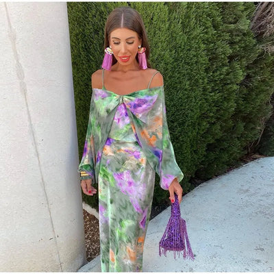 Women's Maxi Dress Elegant Comfortable for Summer or Formal Events 1