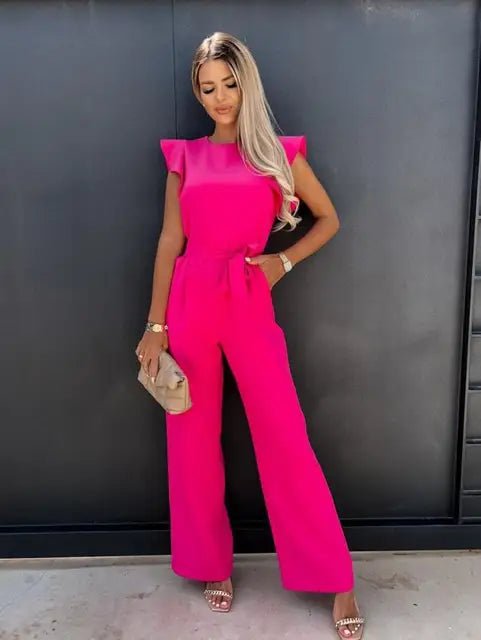 Women's Stylish Spring Jumpsuit Comfortable Fit 1