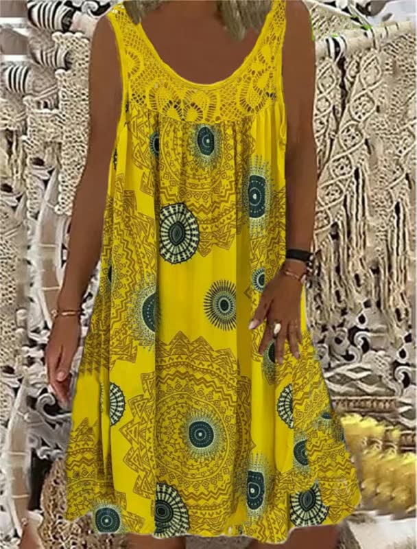 Women's Summer Maxi Dress Lightweight and Airy Plus Size Available 4